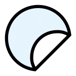 Sticker SVG Icon